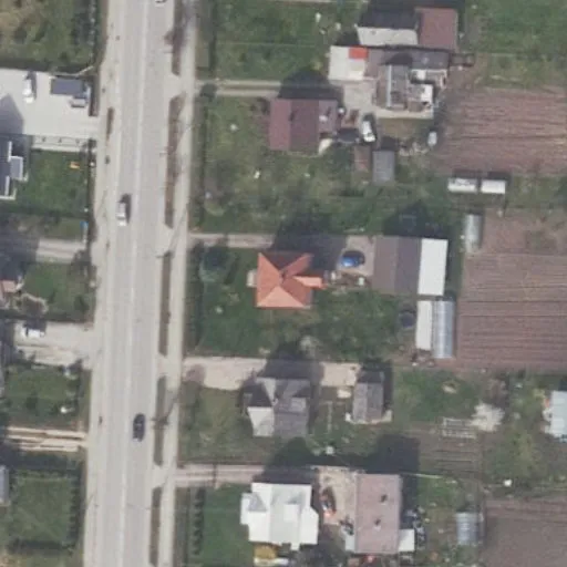 Vaizdas iš viršaus: Kauno g. 52, Prienai