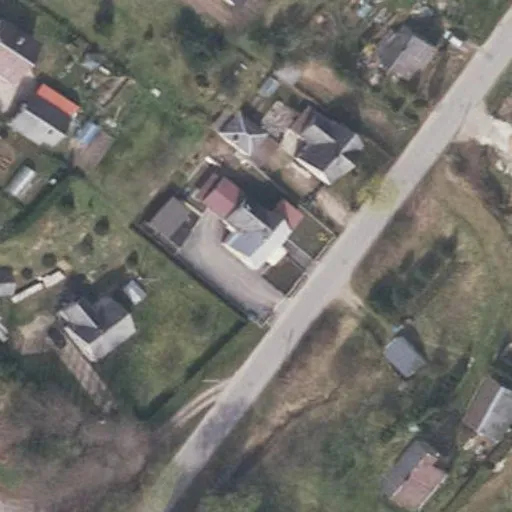 Vaizdas iš viršaus: Medelyno g. 56, Prienai