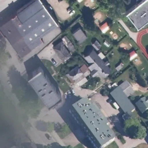 Vaizdas iš viršaus: Dariaus ir Girėno g. 38A, Radviliškis