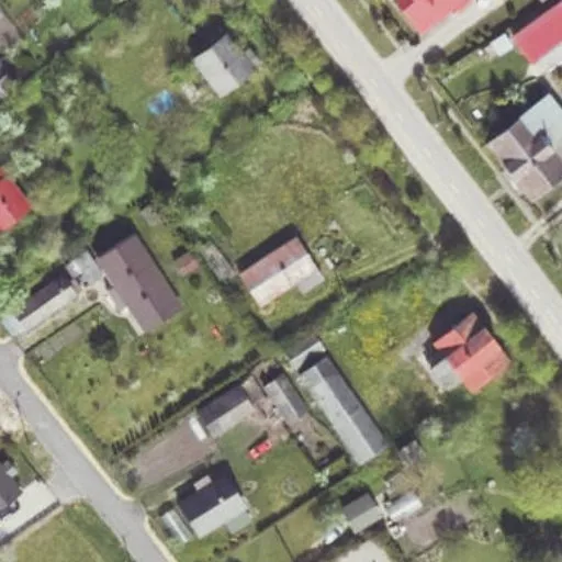 Vaizdas iš viršaus: Maironio g. 21, Baisogala
