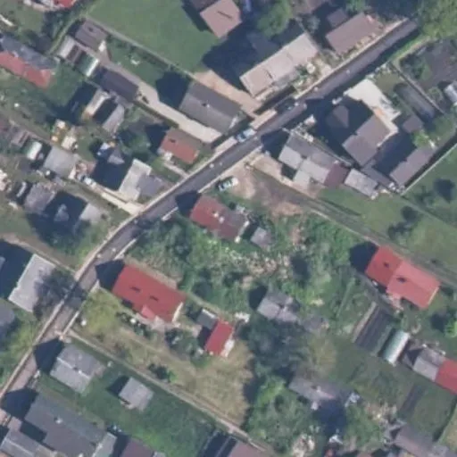Vaizdas iš viršaus: M. Valančiaus g. 13, Radviliškis