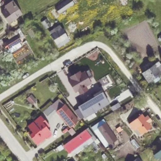 Vaizdas iš viršaus: Bažnyčios g. 11, Baisogala
