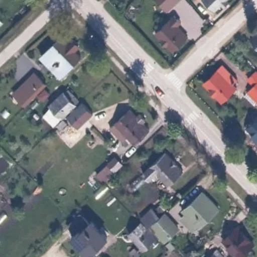 Vaizdas iš viršaus: Dariaus ir Girėno g. 93, Radviliškis