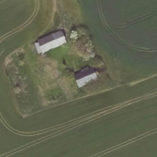 Vaizdas iš viršaus: Tuopų g. 14, Skomaičiai