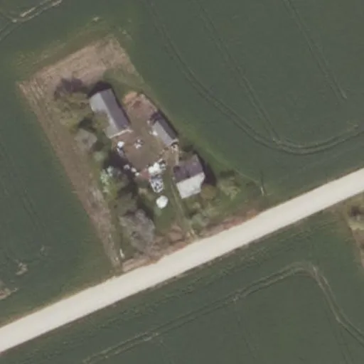 Vaizdas iš viršaus: Tuopų g. 15, Skomaičiai