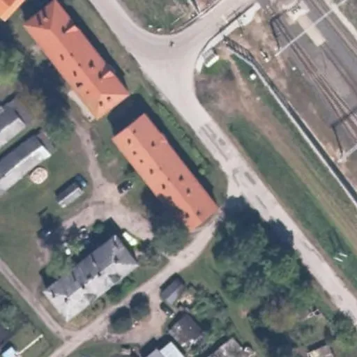 Vaizdas iš viršaus: Geležinkelio g. 1, Radviliškis