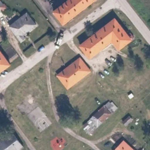 Vaizdas iš viršaus: Transporto g. 3, Radviliškis