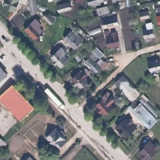 Vaizdas iš viršaus: Dariaus ir Girėno g. 110, Radviliškis
