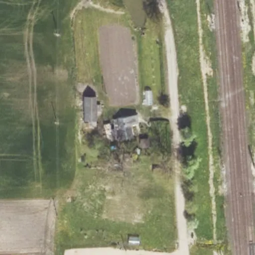 Vaizdas iš viršaus: Stoties g. 47, Baisogala