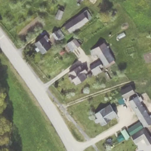 Vaizdas iš viršaus: Krakių g. 17, Grinkiškis
