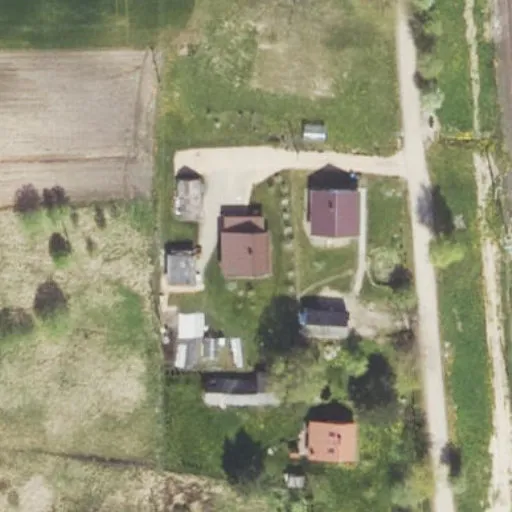 Vaizdas iš viršaus: Stoties g. 43, Baisogala