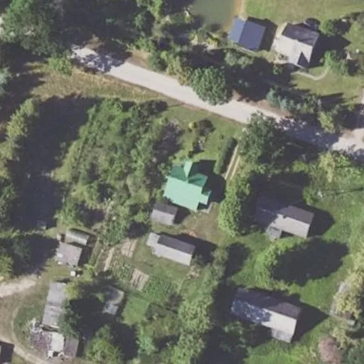 Vaizdas iš viršaus: Alksniupių g. 1, Radviloniai