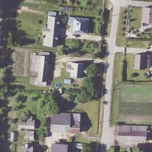 Vaizdas iš viršaus: Draugystės g. 1, Aukštelkai