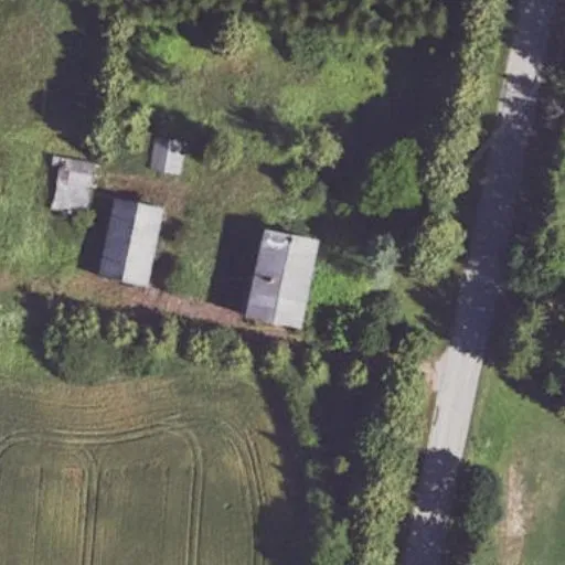 Vaizdas iš viršaus: Algirdo g. 1A, Alksniupiai