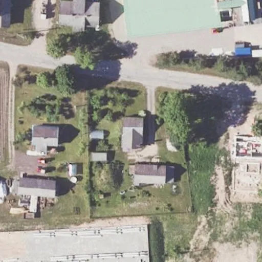 Vaizdas iš viršaus: Taikos g. 62, Aukštelkai