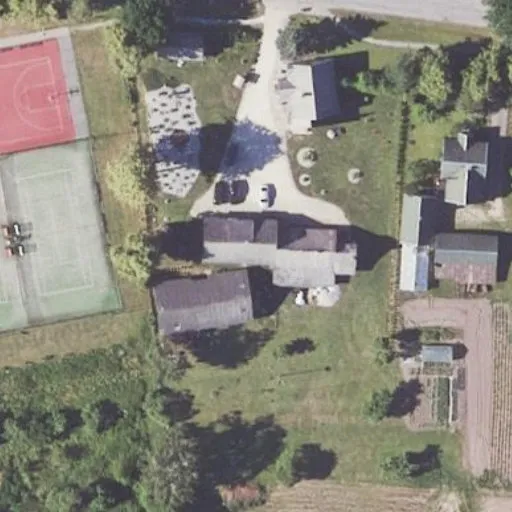 Vaizdas iš viršaus: Taikos g. 14, Aukštelkai