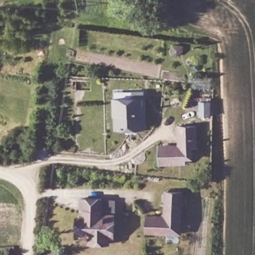 Vaizdas iš viršaus: Klevų g. 1, Aukštelkai
