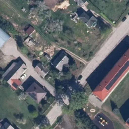 Vaizdas iš viršaus: Dariaus ir Girėno g. 11, Viduklė