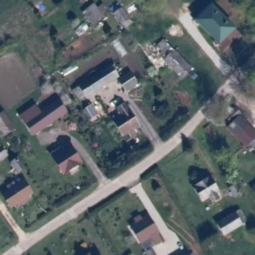 Vaizdas iš viršaus: Naujoji g. 21, Viduklė