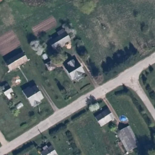 Vaizdas iš viršaus: Šlaito g. 15, Viduklė