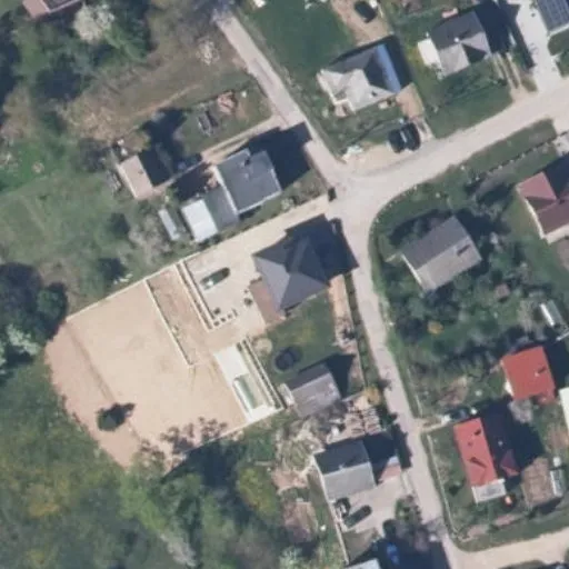 Vaizdas iš viršaus: Maironio g. 34, Ariogala