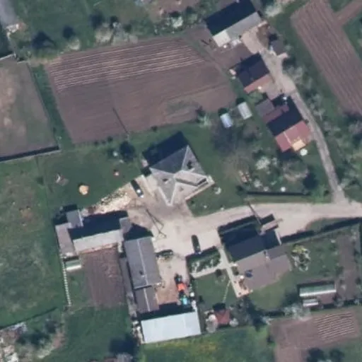 Vaizdas iš viršaus: Naujoji g. 1B, Viduklė
