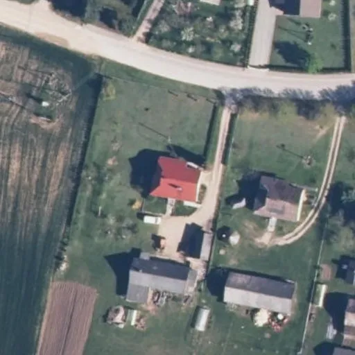 Vaizdas iš viršaus: Tulpių g. 17, Šiluva