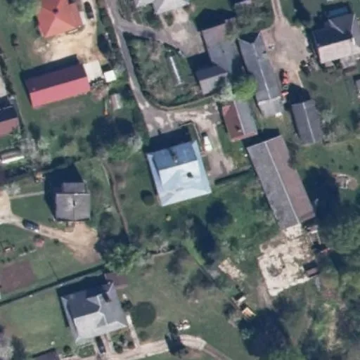 Vaizdas iš viršaus: Gėlių g. 18, Viduklė