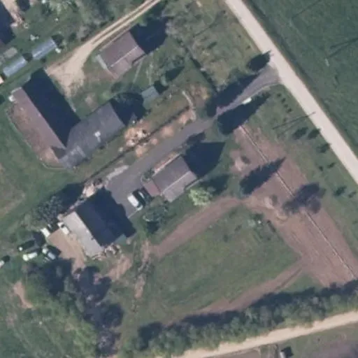 Vaizdas iš viršaus: Lakštingalų g. 5, Butkiškė