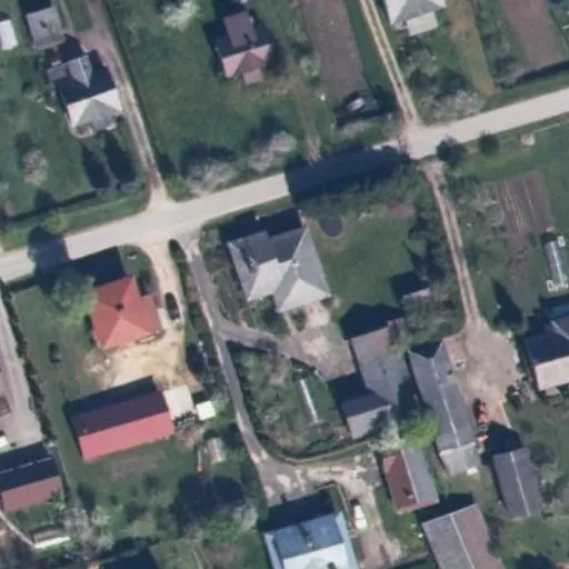 Vaizdas iš viršaus: Gėlių g. 16, Viduklė