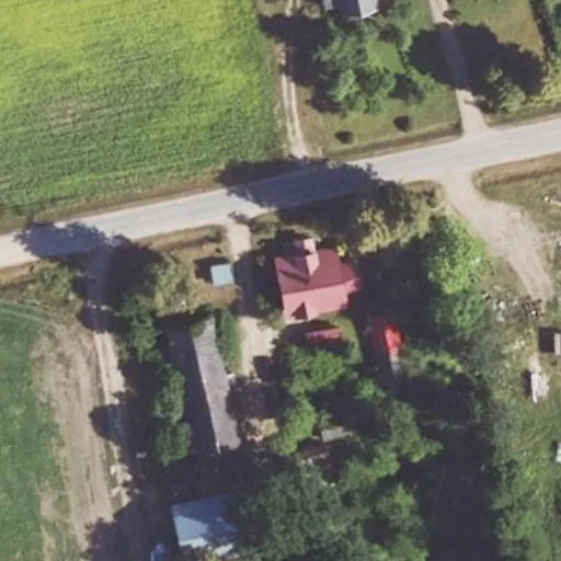 Vaizdas iš viršaus: Buivėnų g. 8, Buivėnai