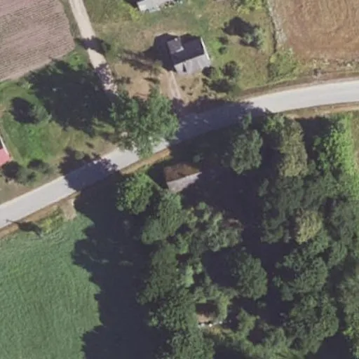 Vaizdas iš viršaus: Buivėnų g. 2, Buivėnai