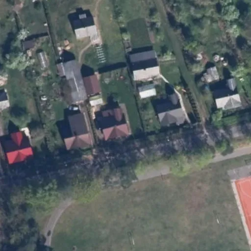 Vaizdas iš viršaus: D. Poškos g. 12, Skaudvilė