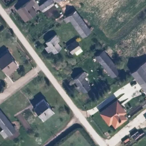 Vaizdas iš viršaus: Stotelės g. 14, Lomiai