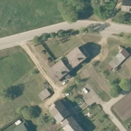 Vaizdas iš viršaus: Liepų g. 1, Baltrušaičiai