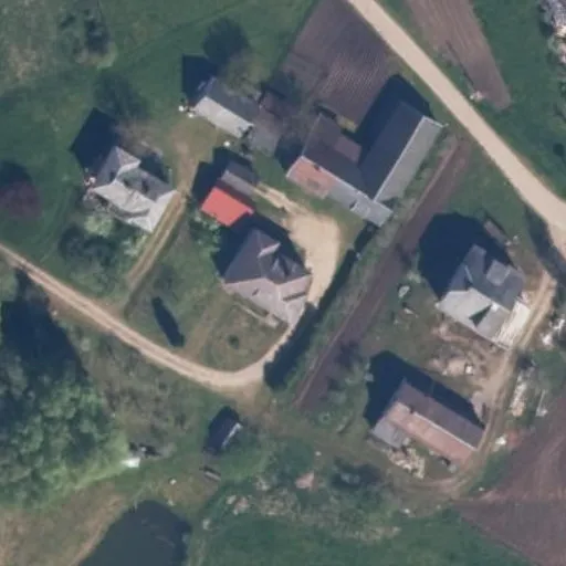 Vaizdas iš viršaus: Draugystės g. 5, Skaudvilė