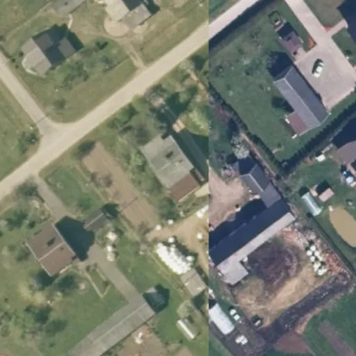 Vaizdas iš viršaus: Stotelės g. 3, Lomiai