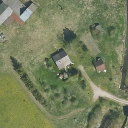 Vaizdas iš viršaus: Išdegos Pušies g. 9, Judrėnai