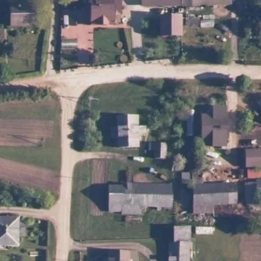 Vaizdas iš viršaus: Gėlių g. 12, Luokė