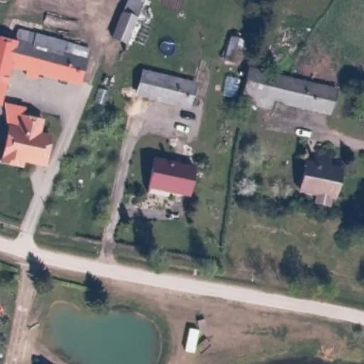 Vaizdas iš viršaus: Ežero g. 3, Viekšnaliai