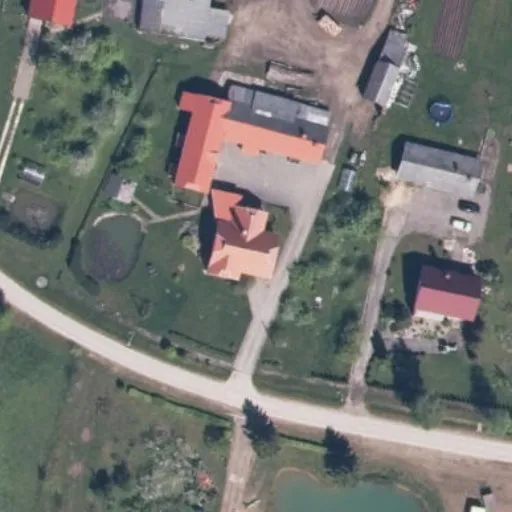 Vaizdas iš viršaus: Ežero g. 5, Viekšnaliai
