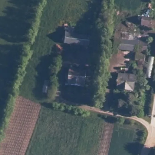 Vaizdas iš viršaus: Beržų g. 18, Luokė