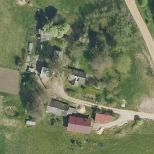Vaizdas iš viršaus: Išdegos Pušies g. 52, Telšiai