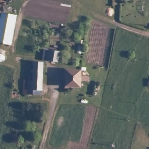 Vaizdas iš viršaus: Gėlių g. 1, Luokė