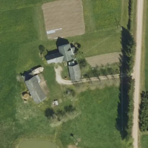 Vaizdas iš viršaus: Sugaudžių g. 11, Nakrošiškiai
