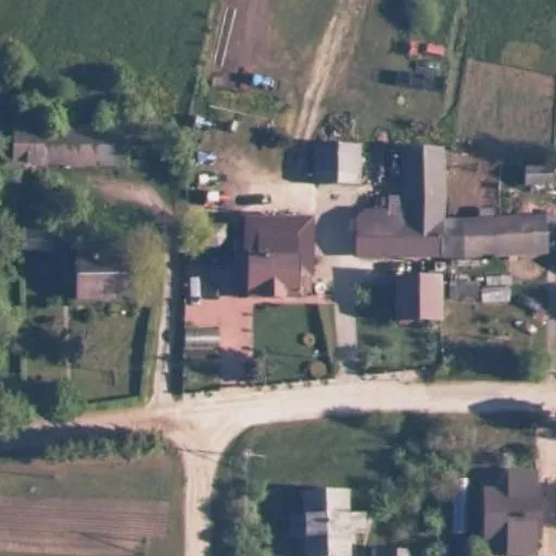 Vaizdas iš viršaus: Beržų g. 8, Luokė