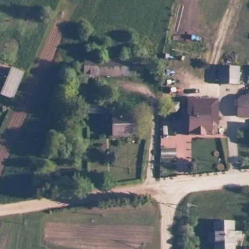 Vaizdas iš viršaus: Beržų g. 10, Luokė