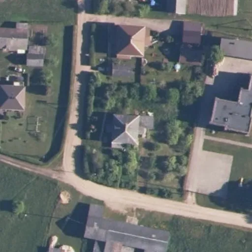 Vaizdas iš viršaus: Gėlių g. 2, Luokė