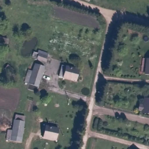 Vaizdas iš viršaus: Ežero g. 22, Viekšnaliai