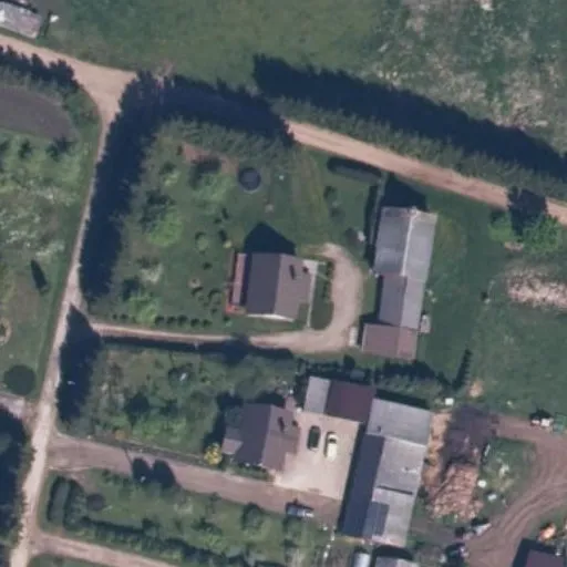 Vaizdas iš viršaus: Ežero g. 17, Viekšnaliai